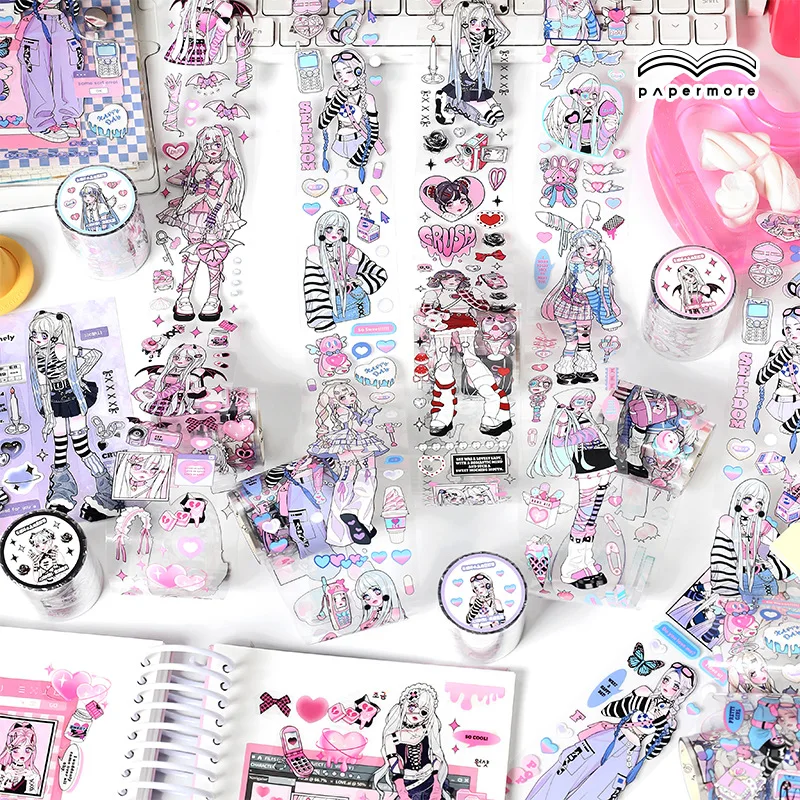 

10 шт./1 партия, декоративные клейкие ленты для сердца