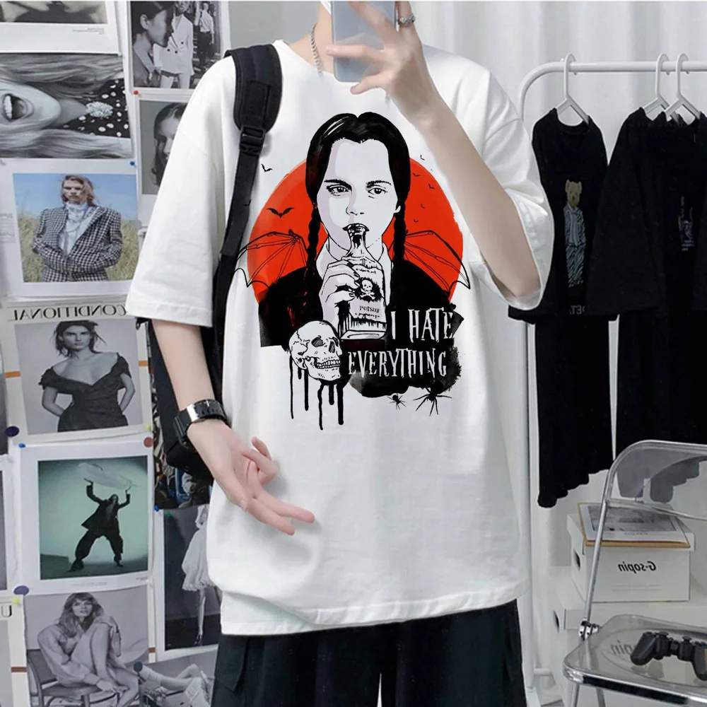 

Женская летняя футболка с надписью «i Hate All Sunday adдамс»