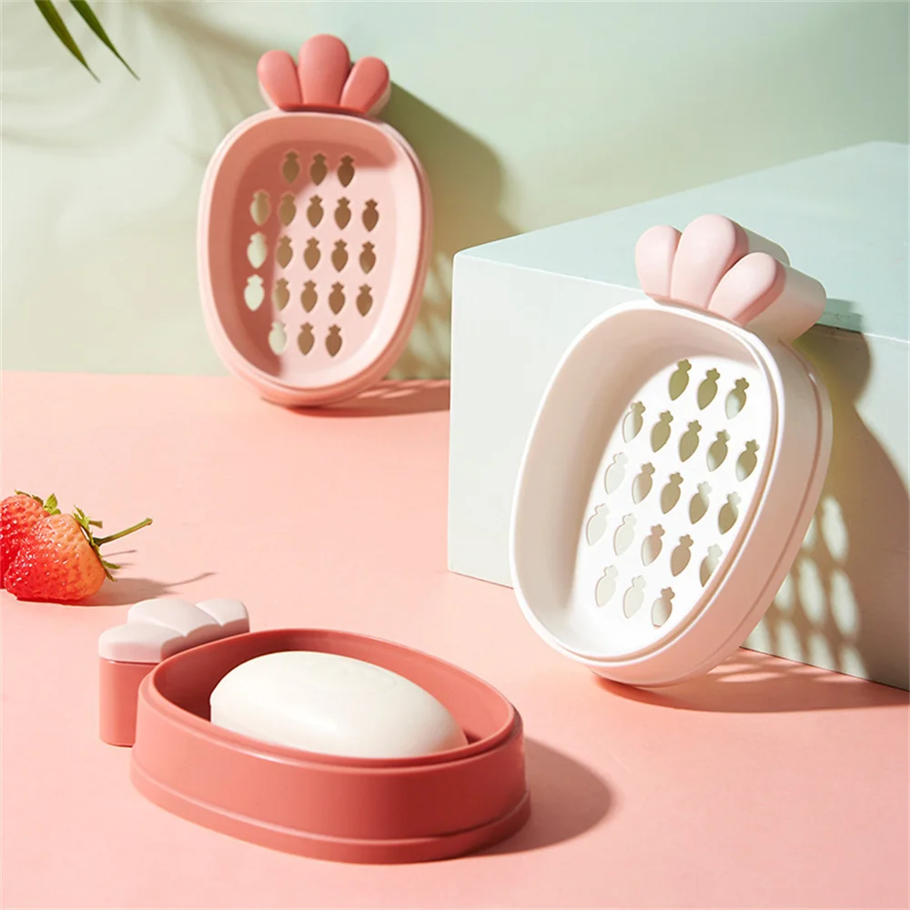 

Clean And Hygienic Lightweight And Compact Design Bathroom Soap Box Lovable Soap Box Bathroom Accessories Soap Box With Cover