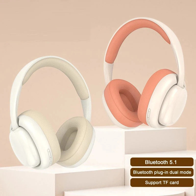 Auscultadores Bluetooth Sem Fio com Cancelamento de Ru kama Наушники Som Estéreo Fone Ouvido Esportivo