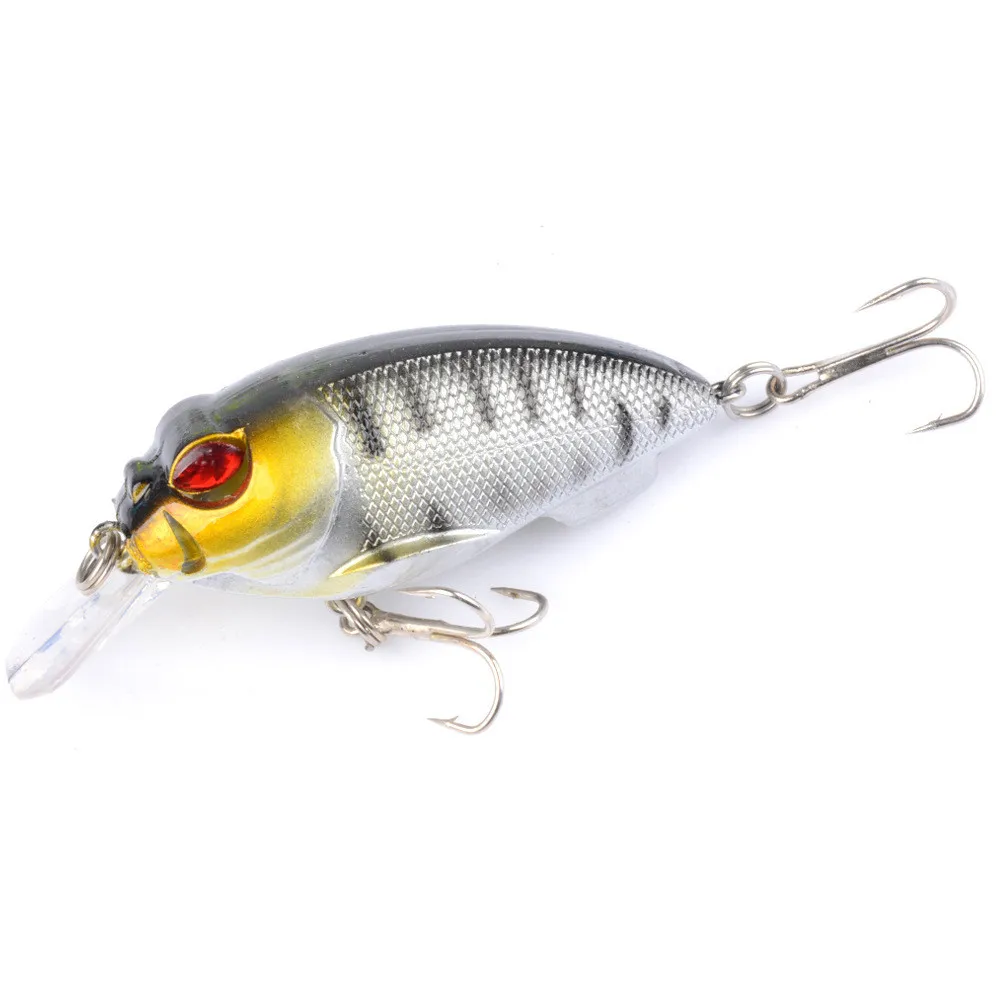 

1pcs Wobbler Crank fishing Lure Peche Artificial Bait 7cm 9.6g Crankbait Float Jerkbait Boat fishing