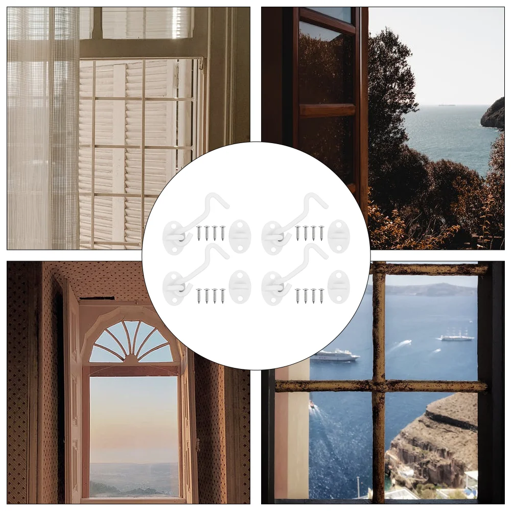 Дверной замок и оконный воздушный крюк защелка для сарая старомодные поворотные