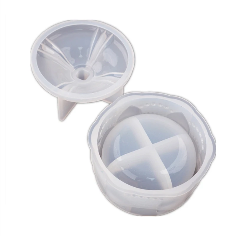 

Jewelry Box Resin Mold Silicone Storage Box Mould Epoxy Casting Mold with Lid