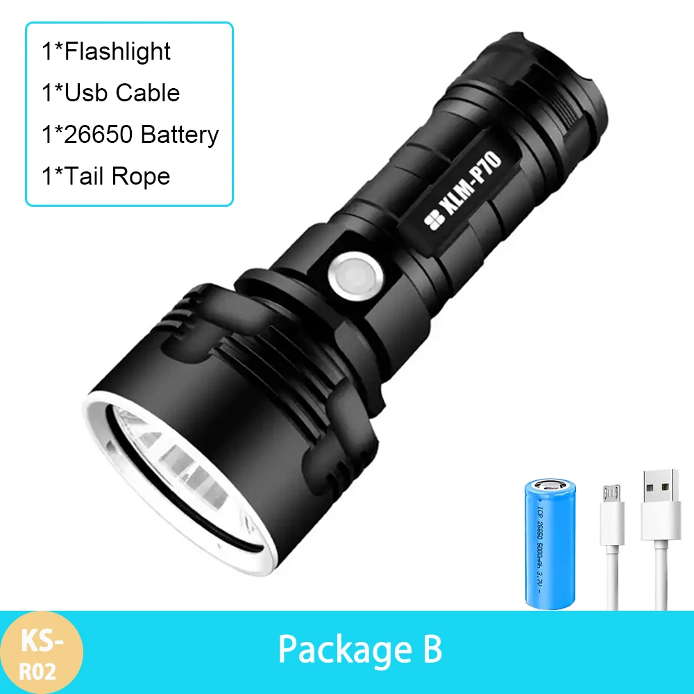 

KENSUN P70 LED Миниатюрный фонарь 10000 люмен