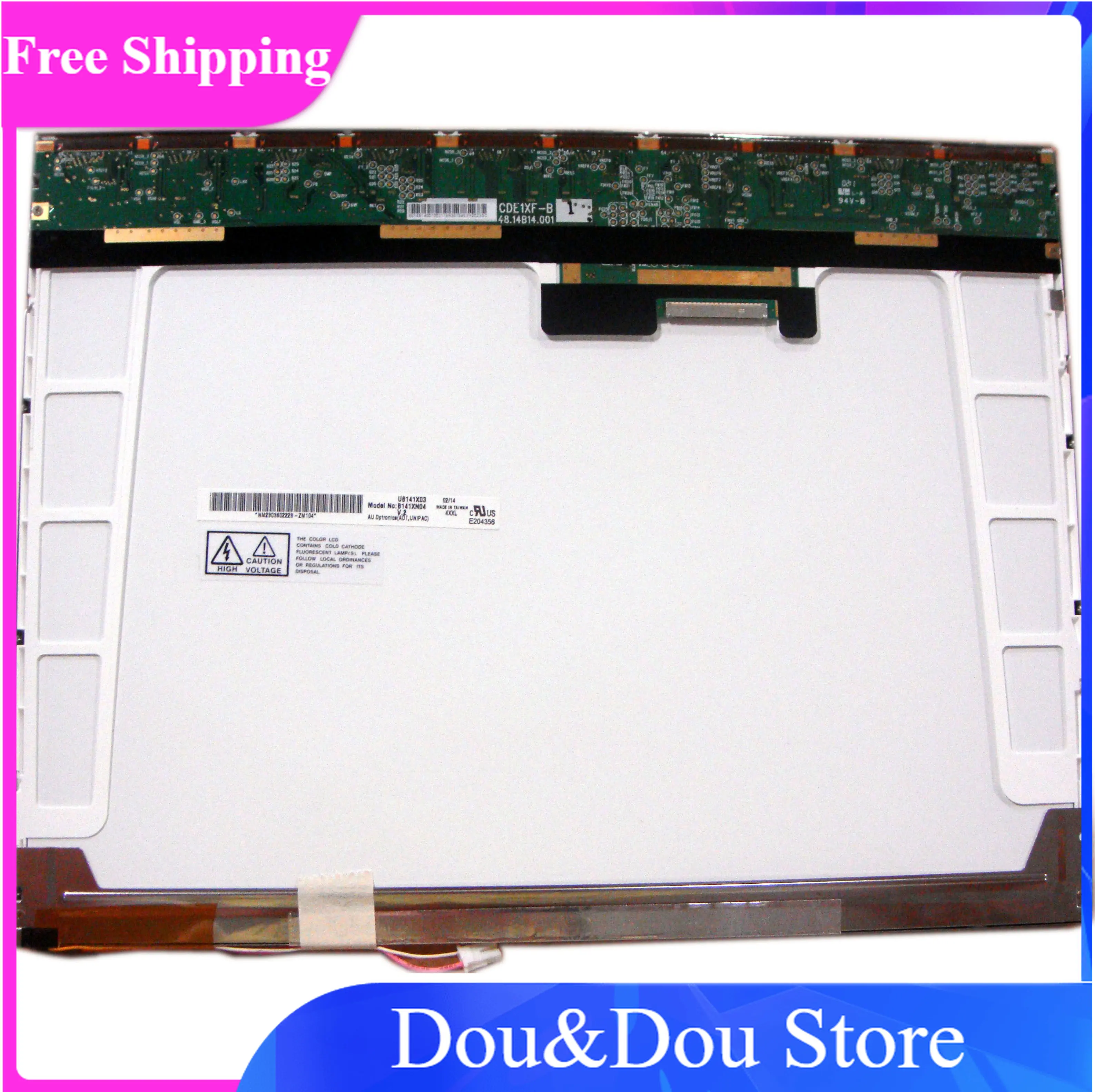 

B141XN04 V.2 UB141X03 1024x768 14.1 inch 20 PIN PANEL LCD SCREEN