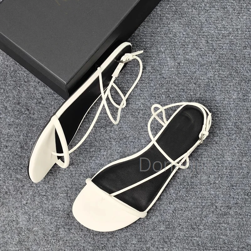 Женские летние модные дизайнерские шлепанцы Donegirl 2024 круглые женские пляжные