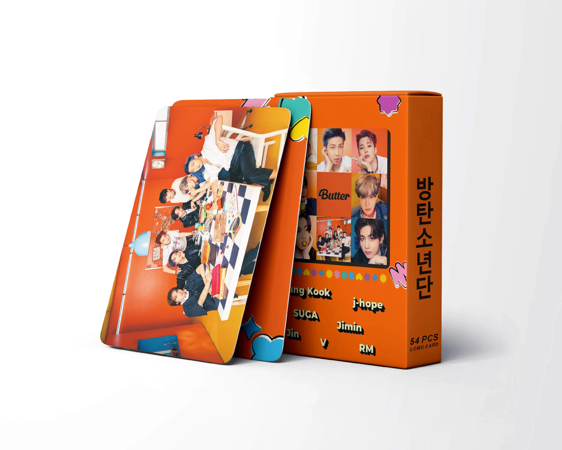 

Kpop Bangtan Boys Lomo Map Poster New Album Boter 8th Anniversary Meeting Photocard Jung Kook Suga Jimin Jin Gifts 54 Pcs/set