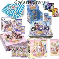 goddess story collection cards anime figures ssr ptr rare child kids birthday gift game card table toys for family christmas