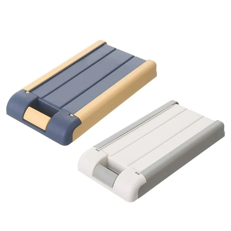 

2Pcs Under Table Drawers, Self-Adhesive Pencil Tray Drawer, Under Desk Holder Storage Box, Stationery Storage Drawer