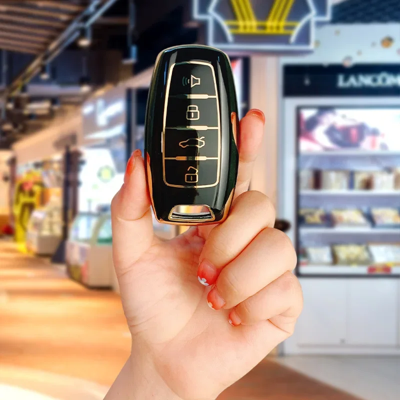 

Чехол для автомобильного ключа из ТПУ для Haval H6 H2S H4 H7 F5 F7 M6, аксессуары для ключей