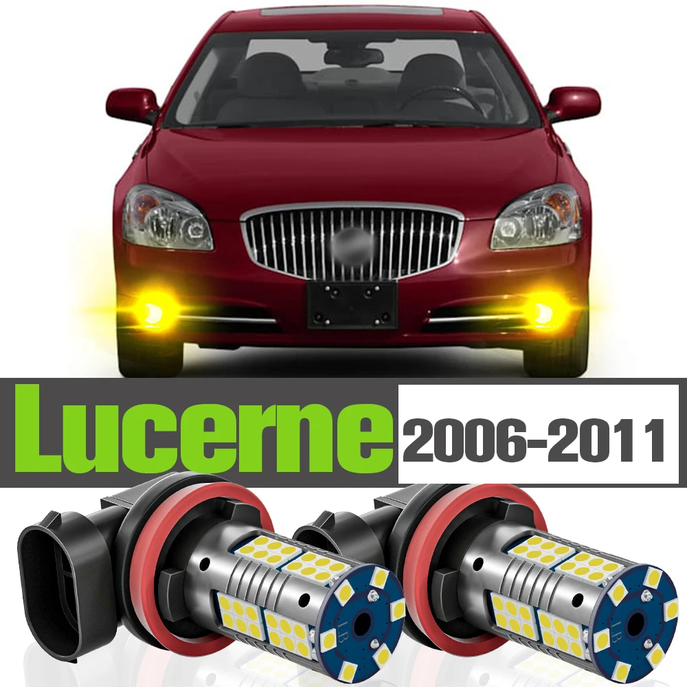 

2x LED Fog Light Accessories Lamp For Buick Lucerne 2006-011 2007 2008 2009 2010