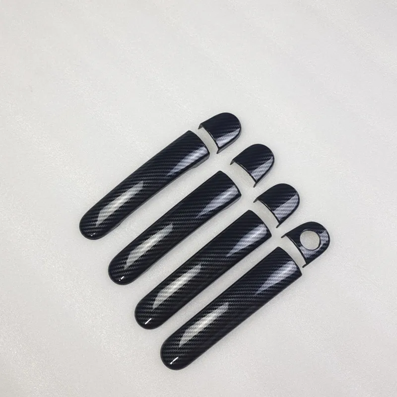 Автомобильный Стайлинг для 2007-2013 Skoda Octavia ABS хромированная крышка дверной ручки