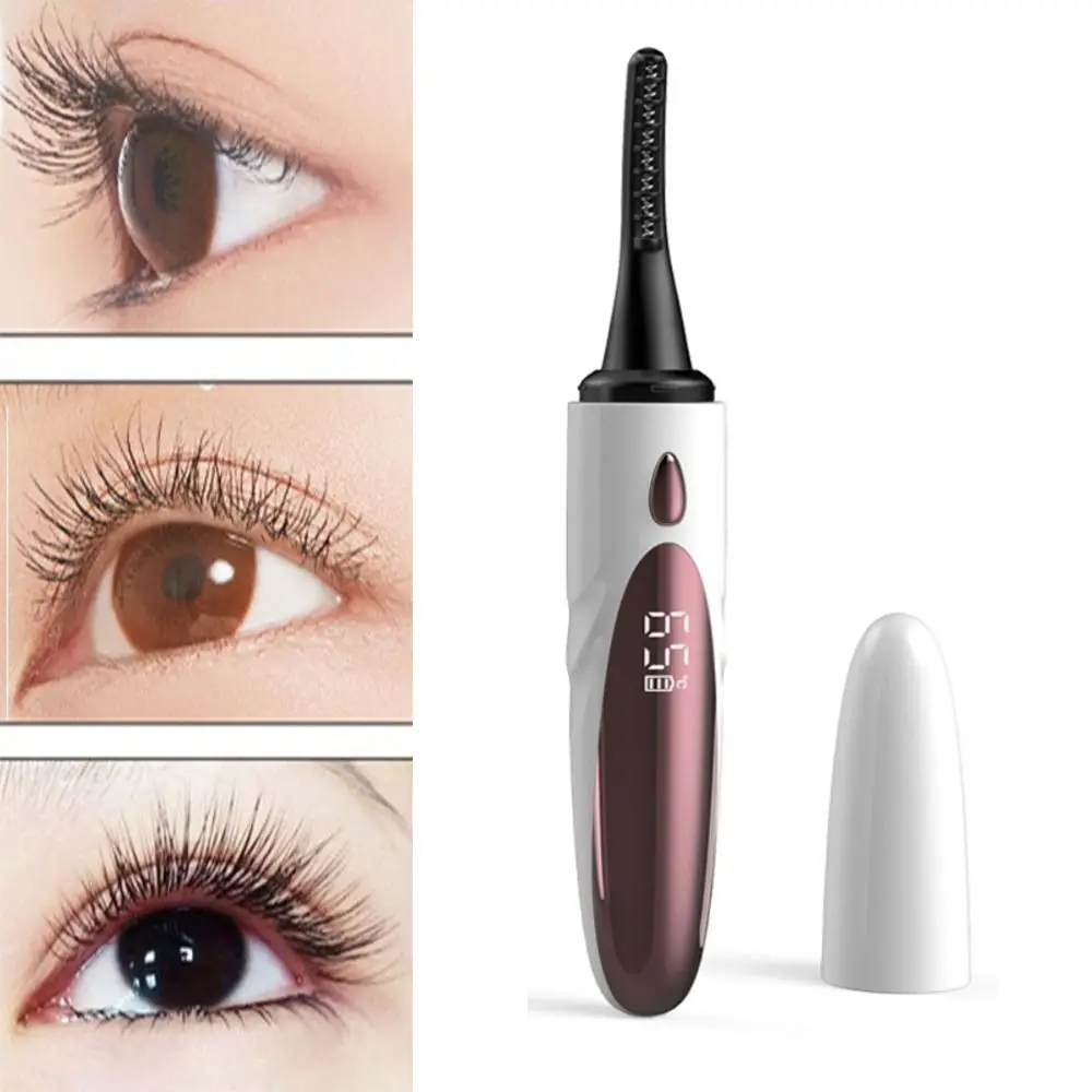 

Fast Heating 8 Seconds Long Lasting Eyelash Comb Lash Applicator Tool Heated Eyelash Curlers Electric Eyelash Curlers