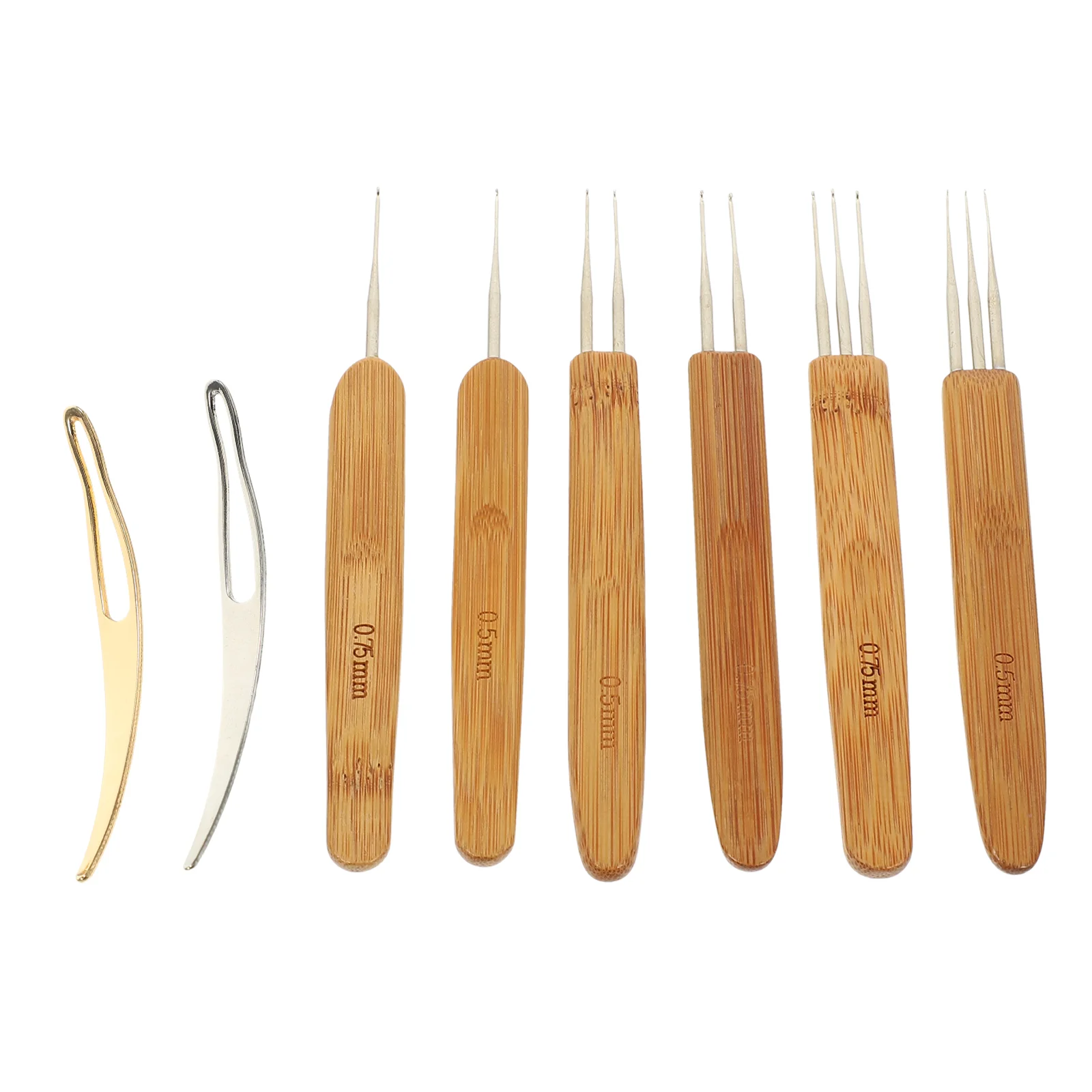 

Crochet Dreadlocks Needle Hook Hairtoolbraid Knitting Hooks Weaving Suppliesdreadlock Stick Grips Set Making Extensions Yarn