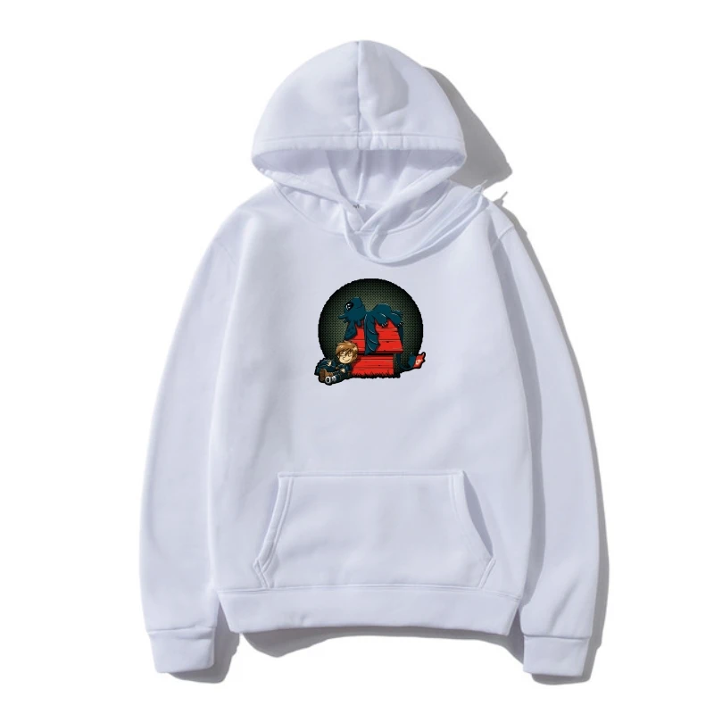 

Мультяшный комикс, Забавный пуловер с драконом, комиксы, мужские комиксы, 100% хлопок, искусственная кожа и свитшот, худи, худи