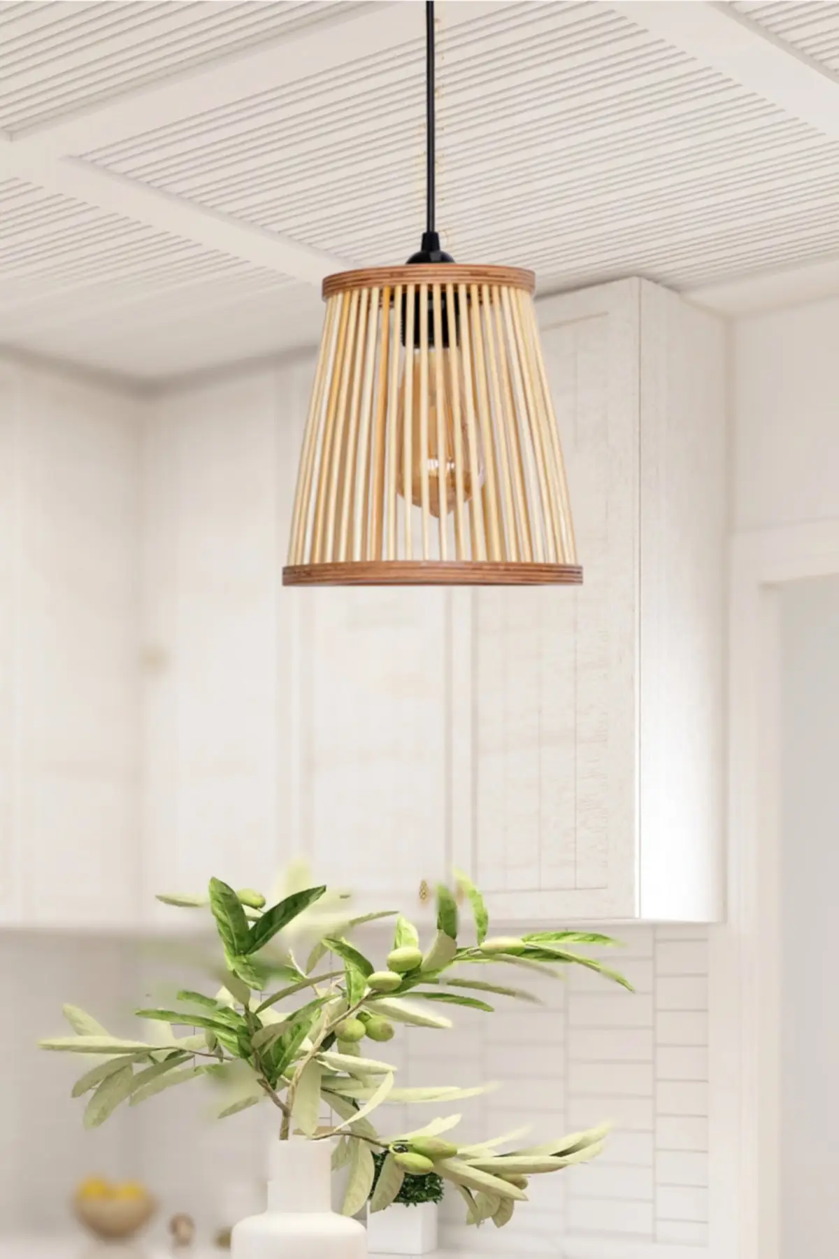

Rustic Series Ayder Wood Chandelier Sarkit 20cm