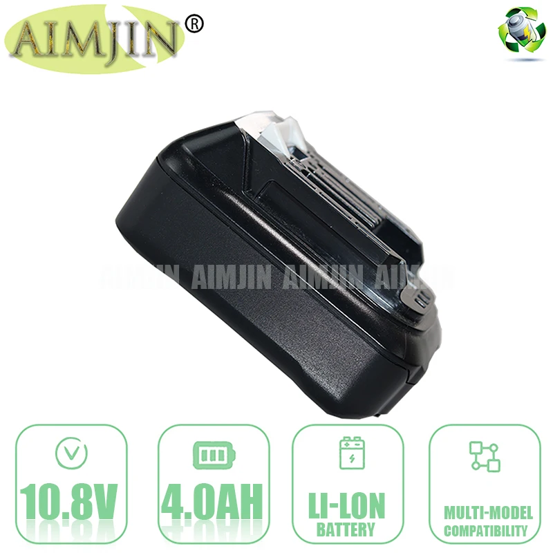 

10.8V Battery For Makita BL1040 BL1015 4000mAh Lithium Ion Replacement Rechargeable Screwdriver BL1041 BL1016