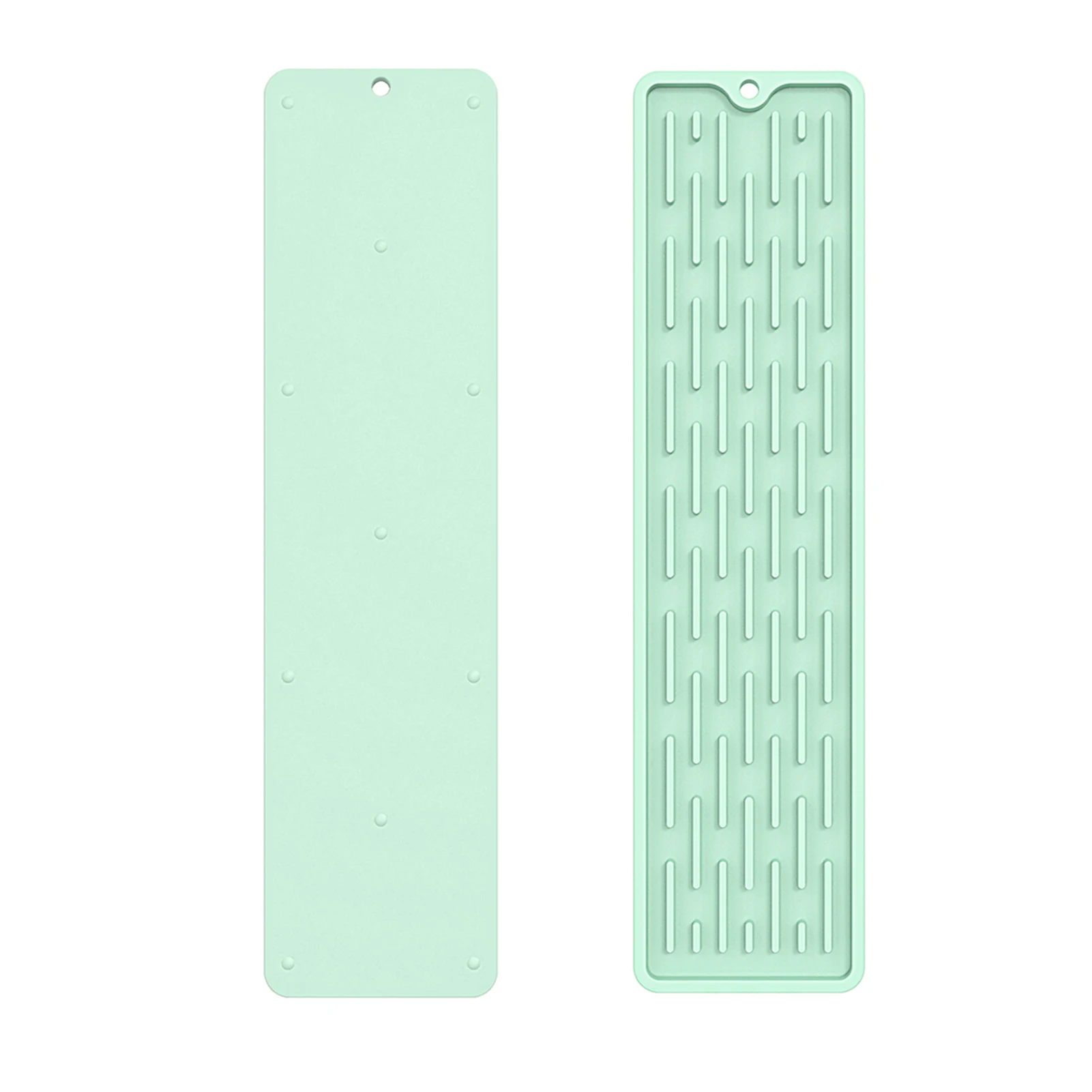 

Kitchen Sink Silicone Soap Holder Lightweight Easy Installation Long Rack for Protecting the Worktop from Stains and Burns C44