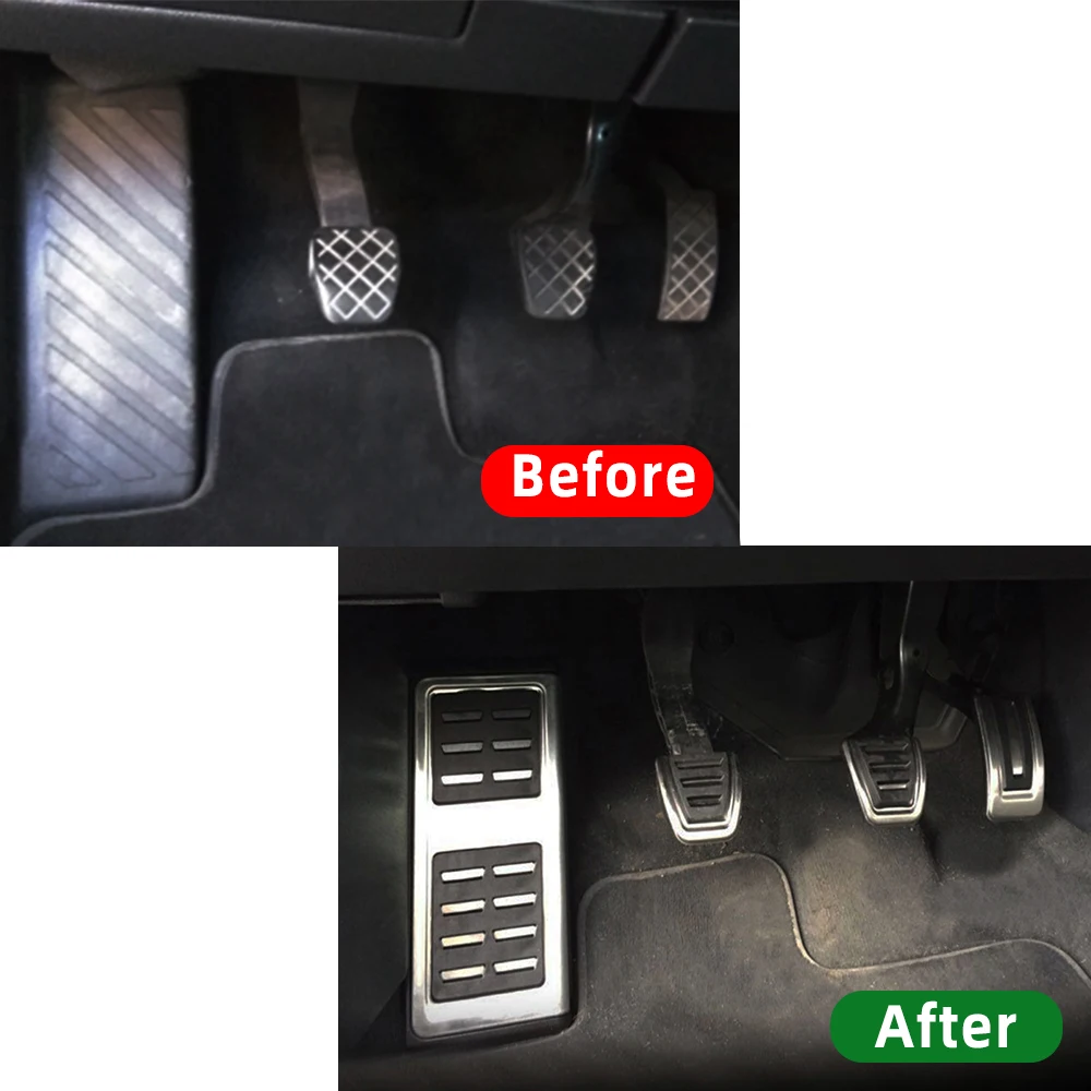 Накладка на педаль автомобиля Lilmanta накладки педали тормоза газа для Volkswagen VW Tiguan