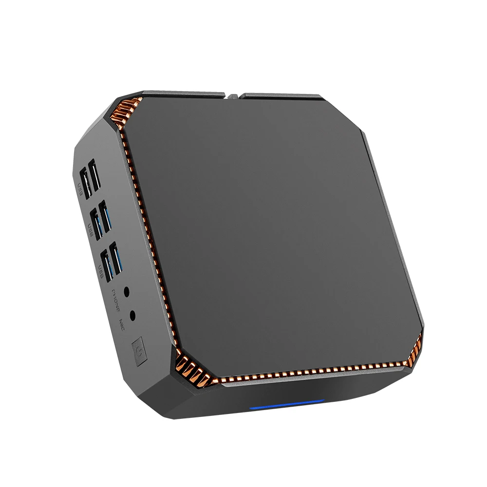 Мини-ПК CK2 Intel Core 7 Windows 11 DDR4 8 ГБ 128 256 Гб SSD Wi-Fi BT4.2 VGA настольный игровой компьютер -