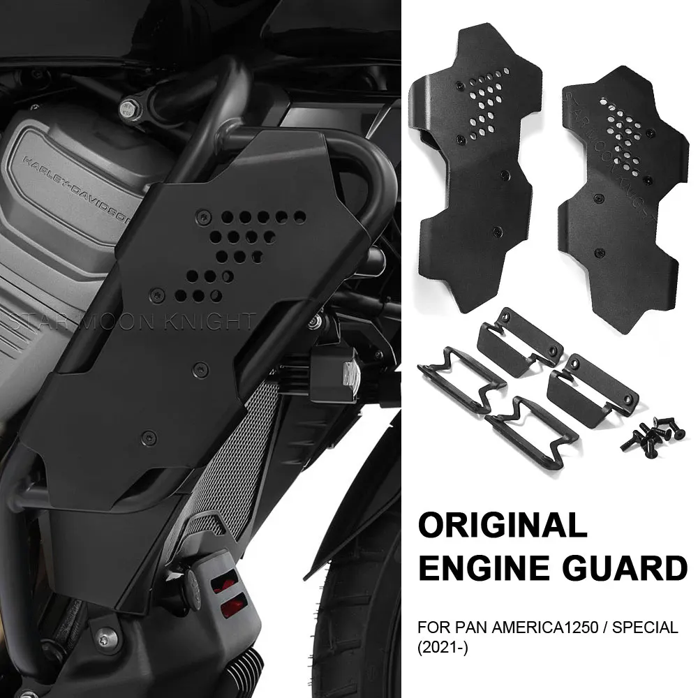 Motorcycle Accessories For RA1250 Pan America 1250 Special 2021 2022- Engine Guards Cylinder Head Guards Fairing Protector Cover