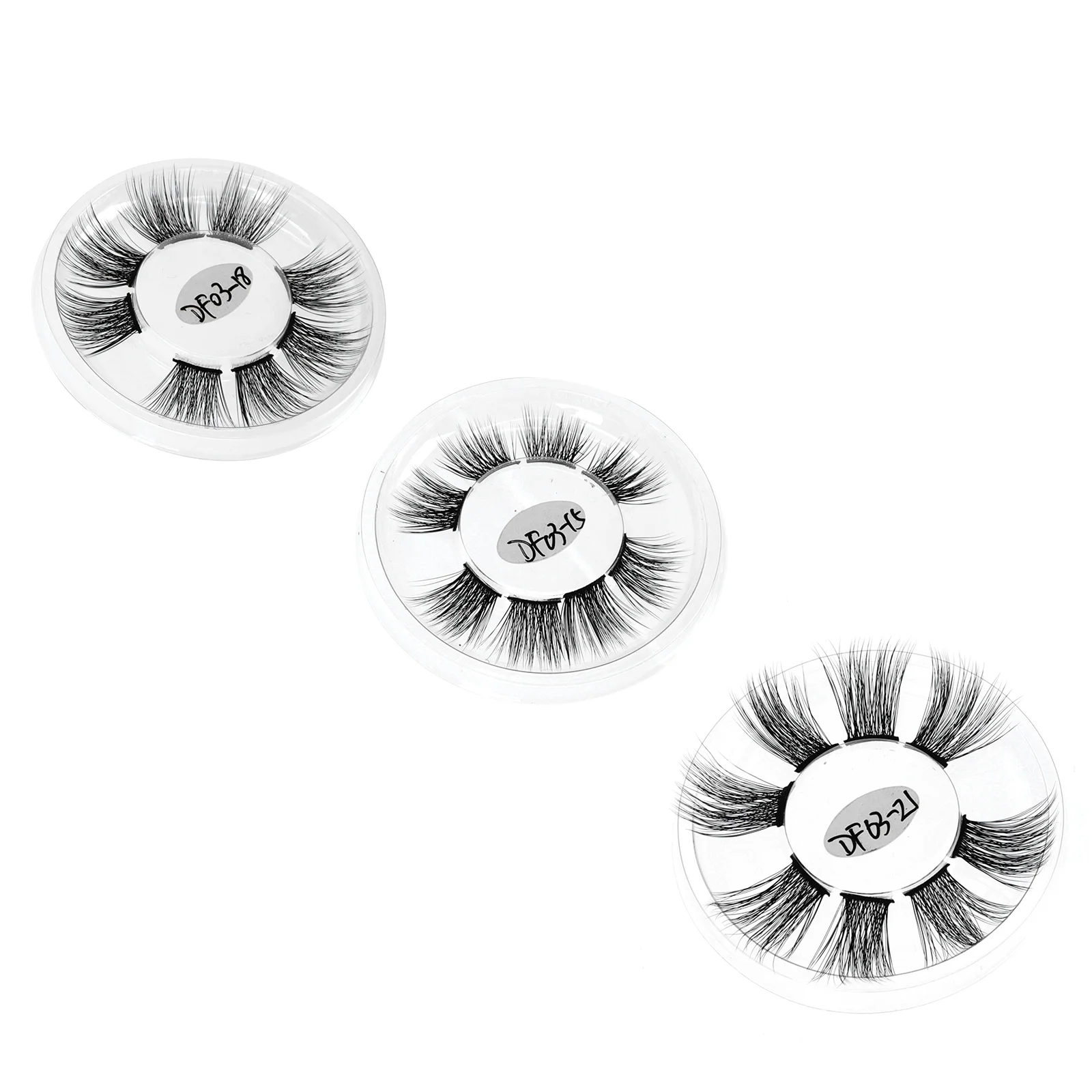 

Eyelashes False Fake Natural Eye Makeup Supply Waterproof Fiber Sectional Type Curly Vivid Women Grafting3D Practice Eyeslash