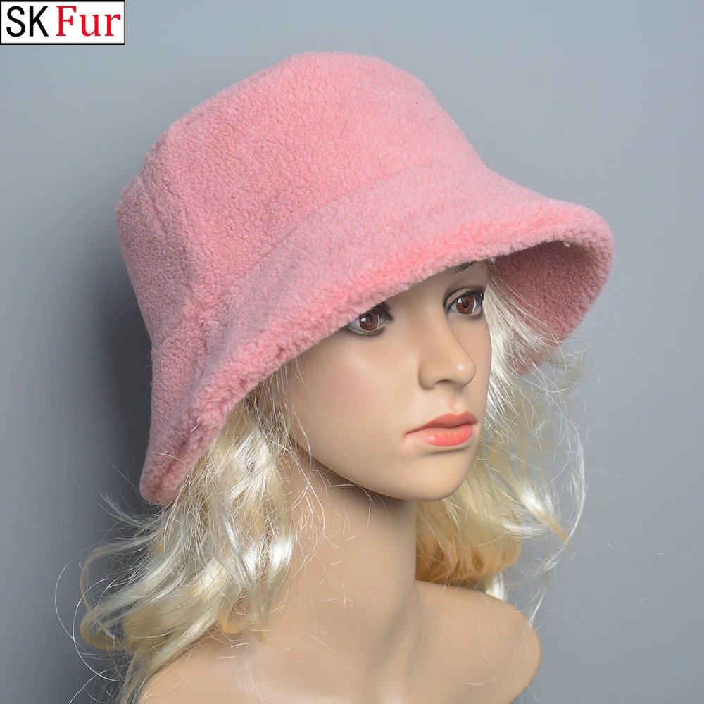 

Новые русские модные шапки, Женская Повседневная Кепка, женская шапка из овечьей шкуры, женская брендовая Роскошная шапка на осень и зиму