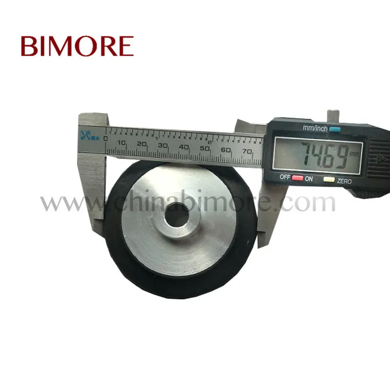 

10 pieces BIMORE KM650808G01 Elevator Tachometer Roller Diameter 75mm