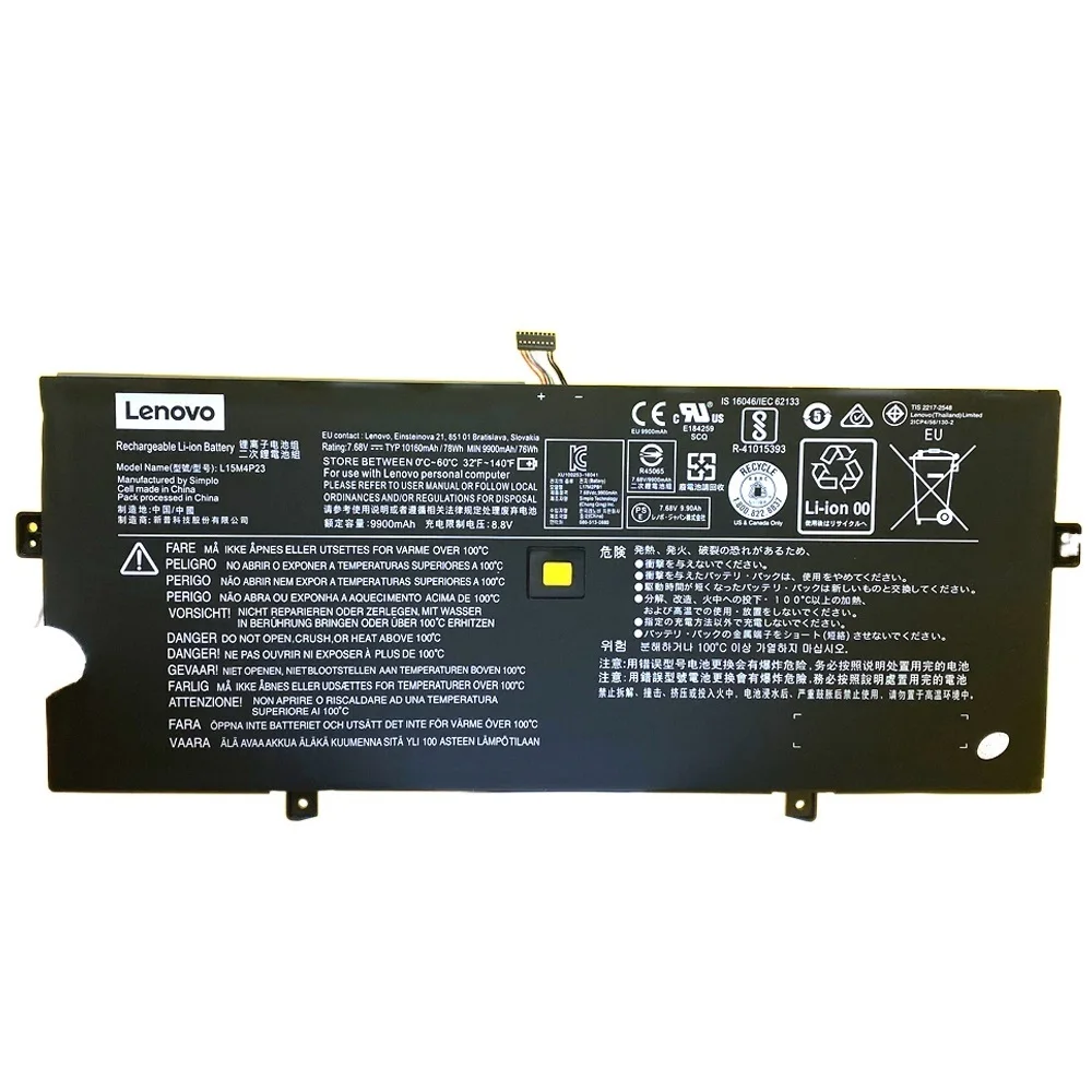 

.. NEW Original Laptop Battery For Lenovo Yoga 910-13IKB Yoga 910 13 80VF,Yoga 5 Pro(512G) L15C4P21 L15M4P23 L15M4P21 L15C4P22