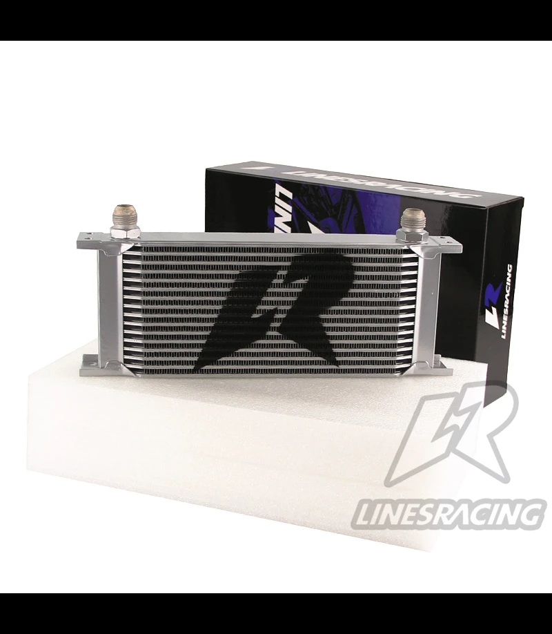 

LR Универсальный 16Row AN10 Коробка передач двигателя 248 мм масляный радиатор 3/4 дюйма UN16 черный/серебристый