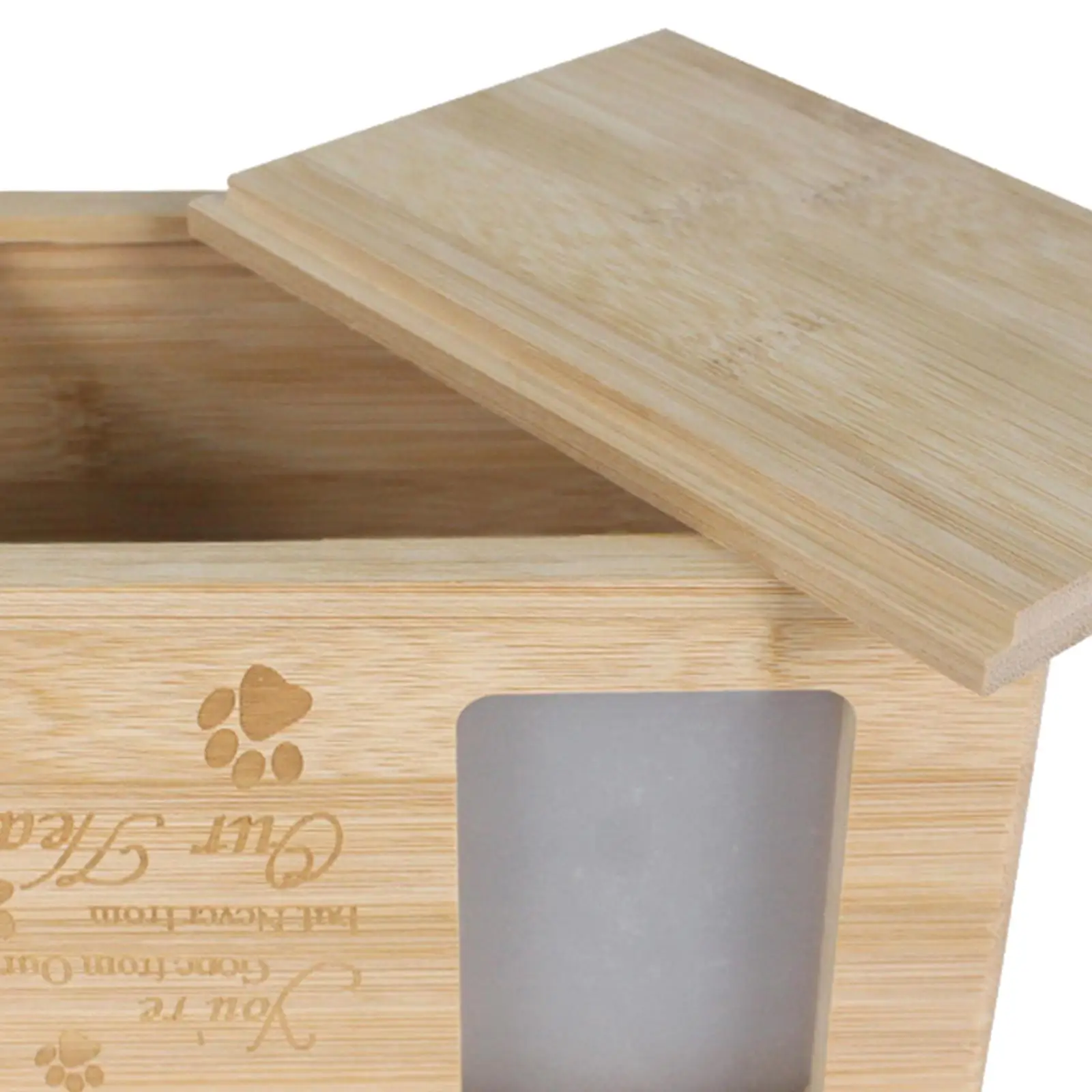

Cremation Urns for Ashes, Pet Memorial Keepsake Urns, Photo Box Pet Cremation Urn, Wood Keepsake Pet Urns for Dogs Ashes