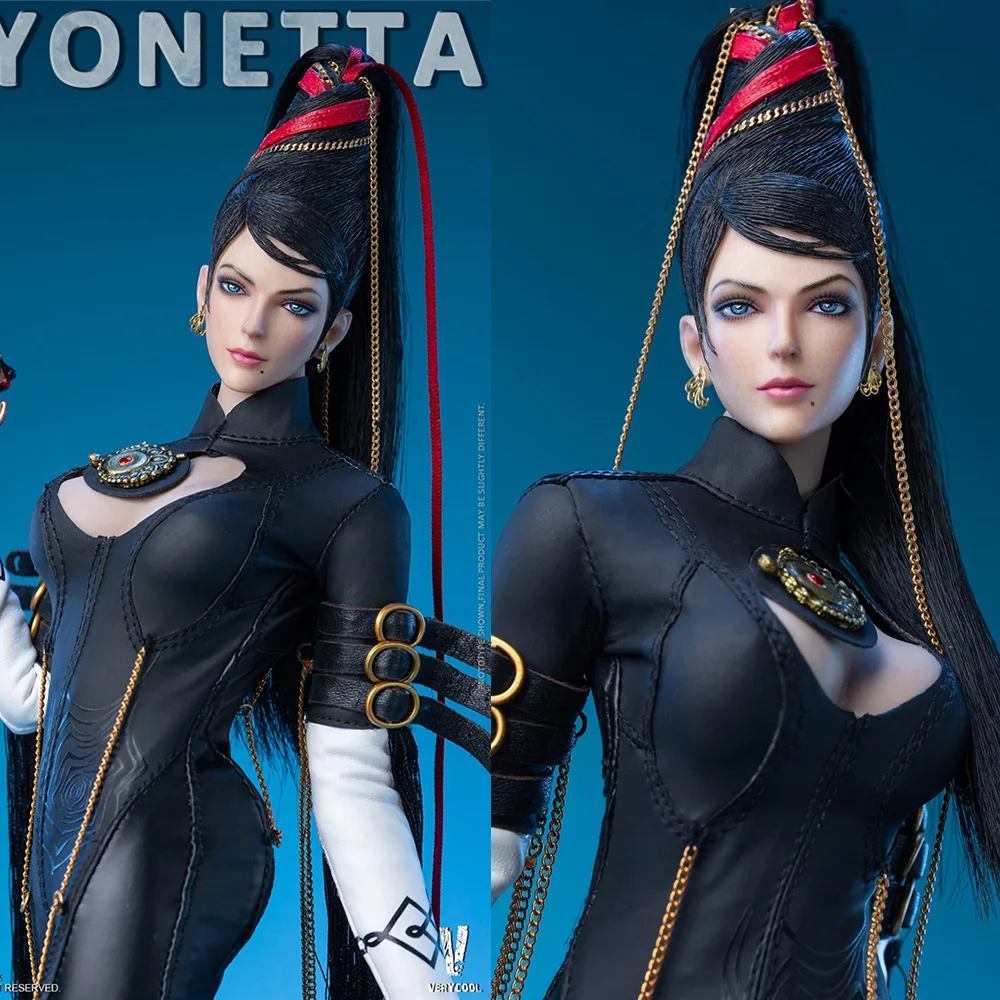 

Verycool Vcf-2057 1/6 Scale Bayonetta Japanese Action Game Black Haired Witch Dolls 12" Women Soldier Action Figure Doll Toys