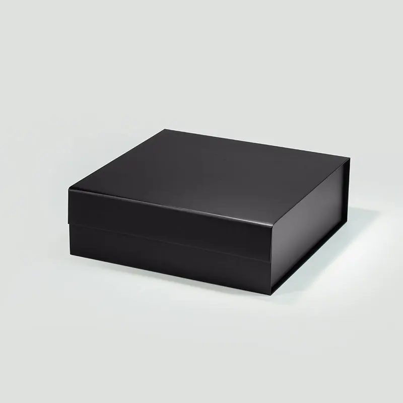 23.5x23.5x8cm | 9.25x9.25x3.15in A5 Square Foldable Rigid Cardboard Gift Boxes With Magnetic Lid