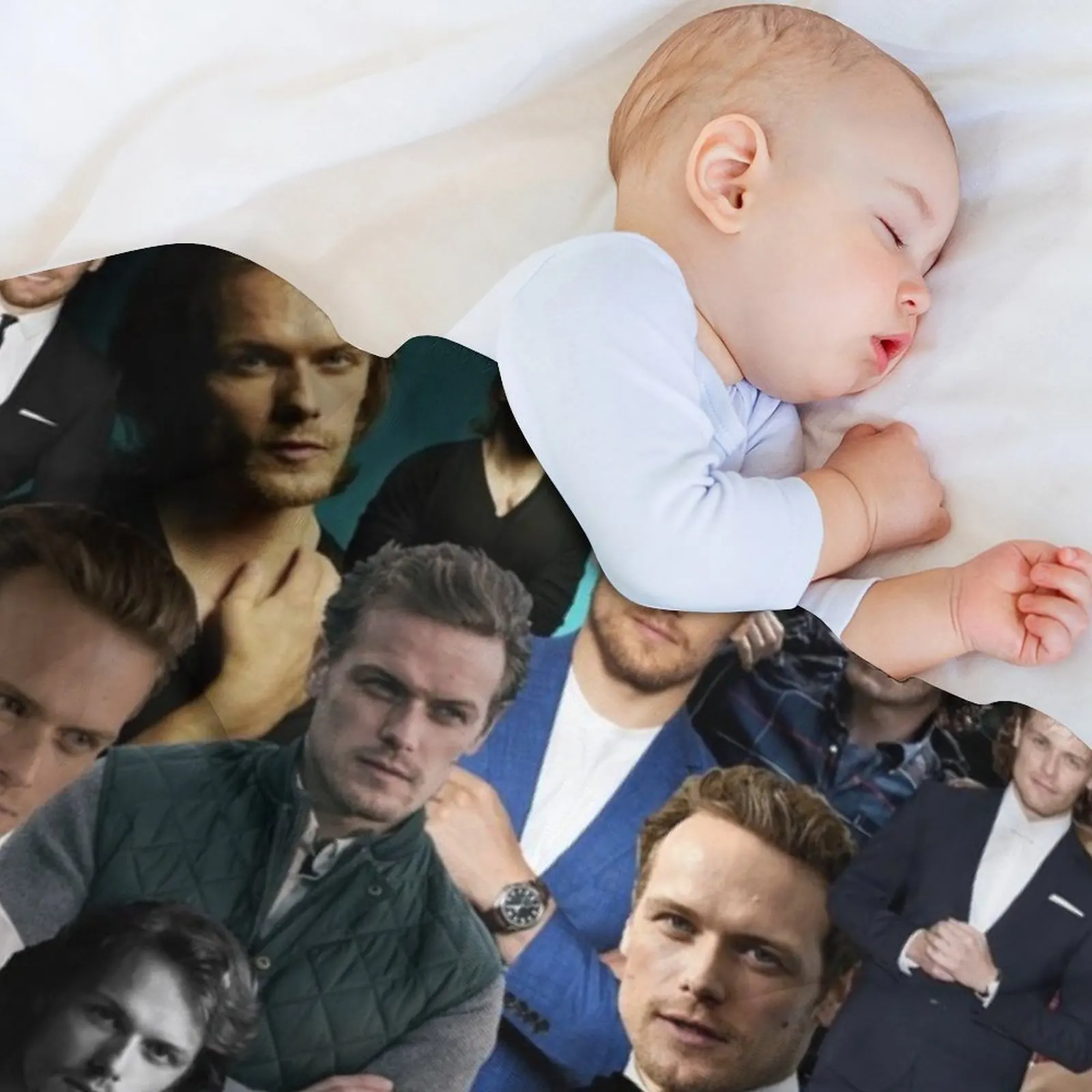 Фото Плед Sam Heughan: Мягкое и уютное одеяло для домашних животных, детей и взрослых №3