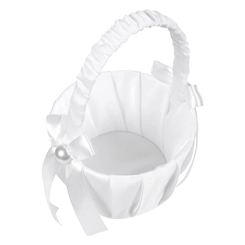 

6 шт./упаковка, атласная корзина для девочек