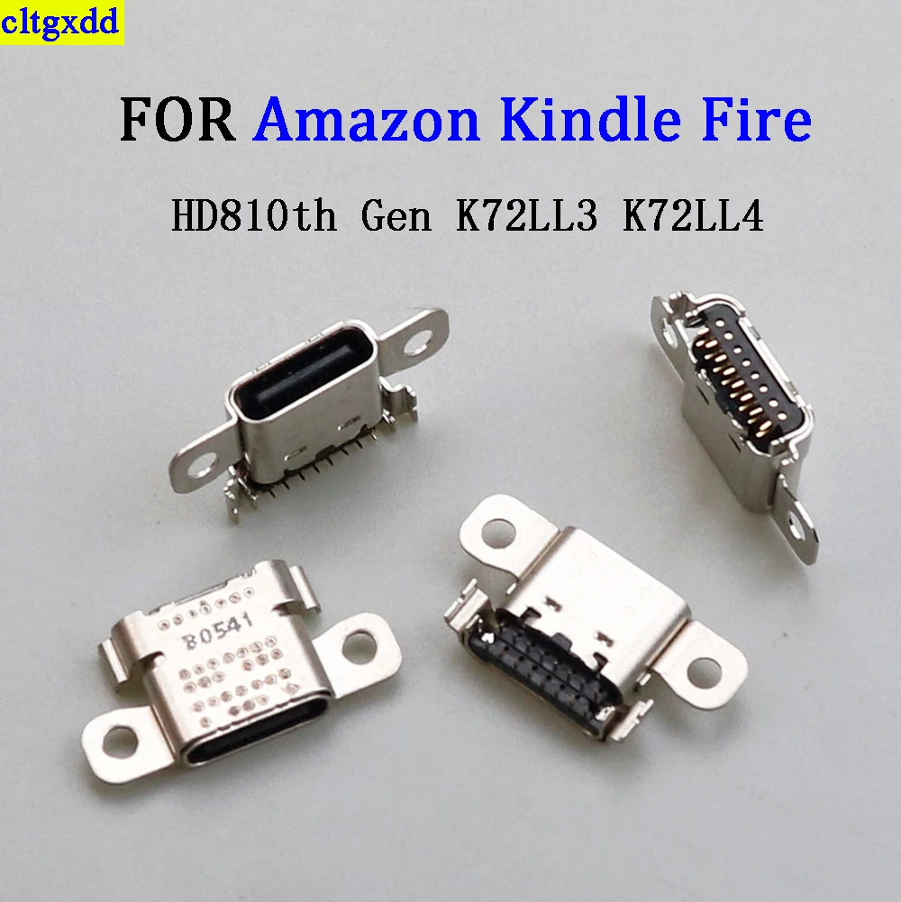 Фото cltgxdd, 10 шт., для Amazon Kindle Fire HD810th Gen K72LL3 K72LL4, USB-разъем для зарядки, разъем C-типа, модуль зарядного устройства №1