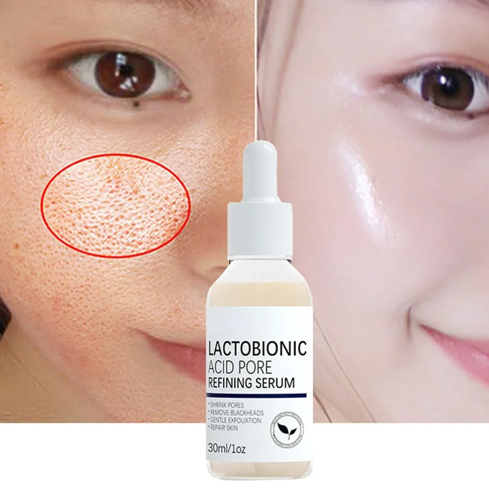 Essence Softened Blackhead Acid Pore Shrink Face Serum Hyaluronic Acid Moisturizing Nourish Smooth Pores Repair