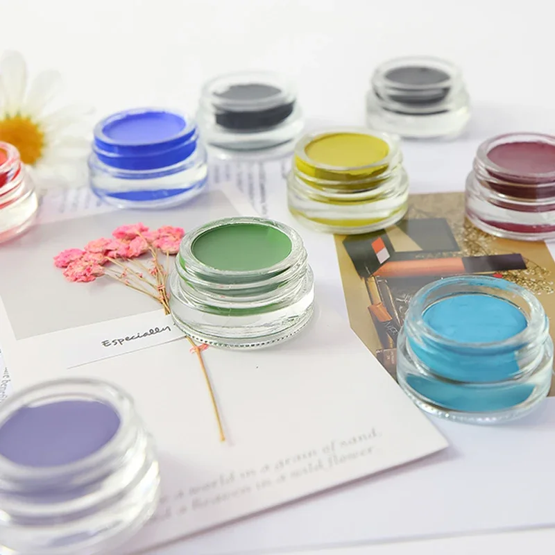 Частная марка 12-цветная подводка для глаз крем с индивидуальным логотипом тени