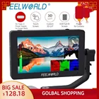 FEELWORLD F6 PLUS 5,5 дюймов 3D LUT сенсорный экран 4 K HDMI монитор Full HD 1920x1080 ips DSLR камера полевой монитор для камеры s Nikon