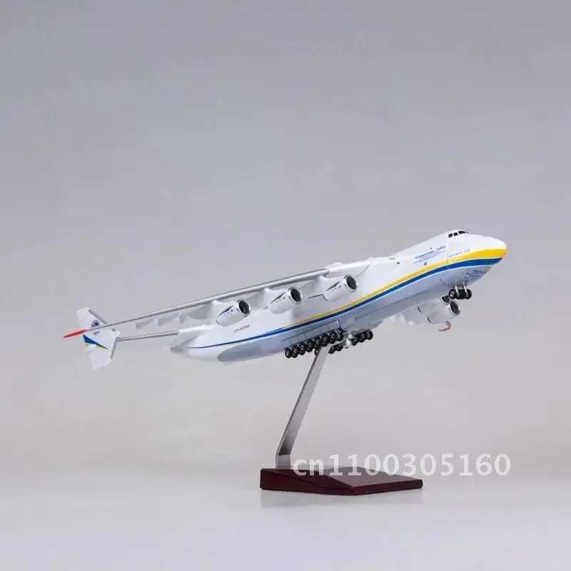 Фото Коллекция 1/200 Antonov AN-225 AN225 Mriya, транспортный самолет, модель самолета, реплика игрушки, смола, 42 см, дисплей, вентиляторы для взрослых, пластик №5