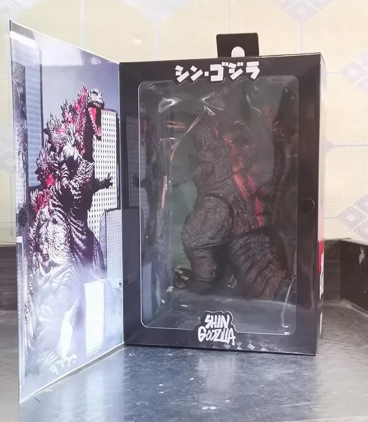 Фото NECA 2016, версия фильма Shin Godzilla, ПВХ, экшн-фигурка аниме, детский подарок Годзилла, 21 см №2