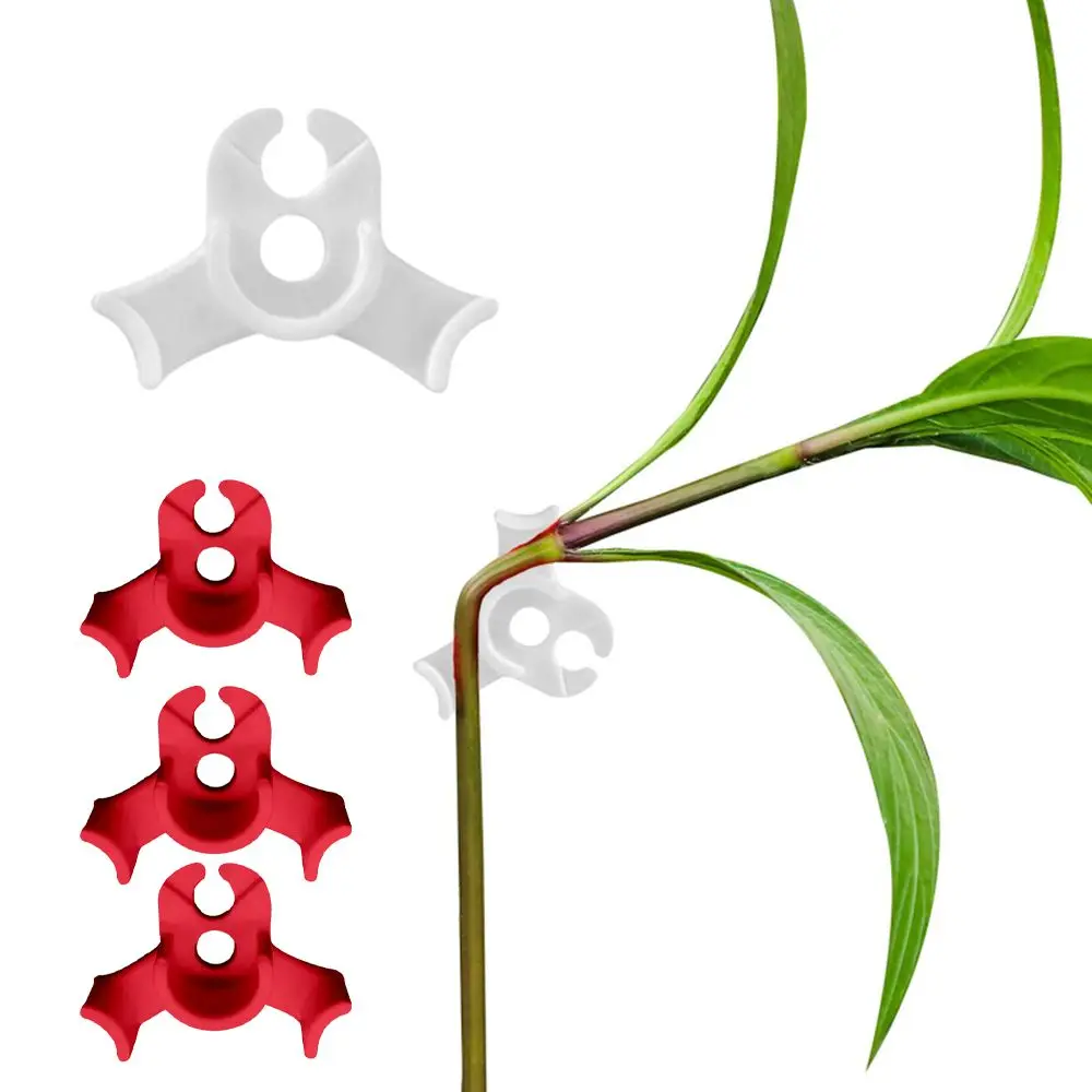 

10PCS Plant Bender Plant Support Clamp Plant Trainer 90 Degree Twig Clamps Branche Bender For Low Stress Training Gardening Tool