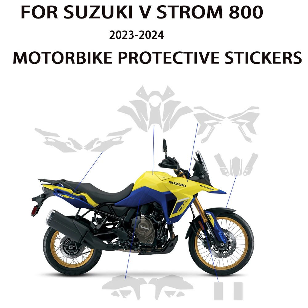 Защитная пленка от царапин для мотоцикла SUZUKI V Строма 800 PPF