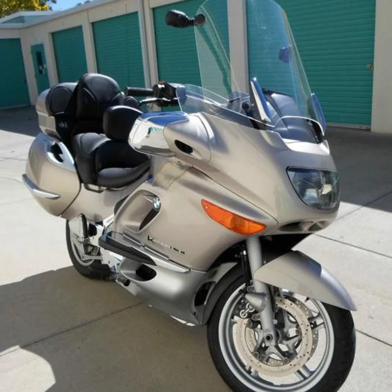 Черный и хромированный Φ Подходит для BMW K1200 K1200LT K1200M 1999-2008 2007 2006 LT / M K 1200