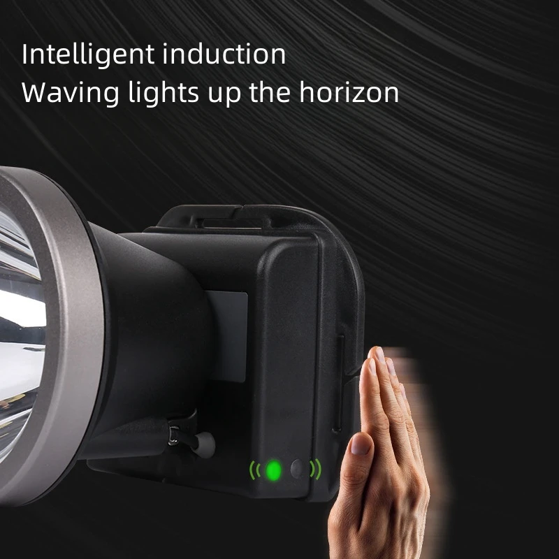 735S сильные фары перезаряжаемый супер яркий налобный фонарик дальнего действия