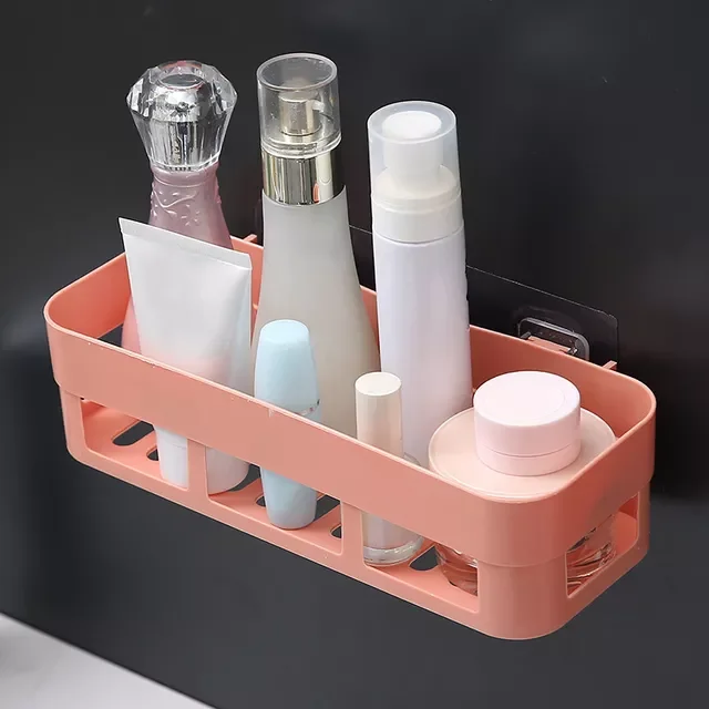 

2022 Shampoo Gel Storage Basket Decoration Bathroom Corner Shower Shelf Rack Accessories