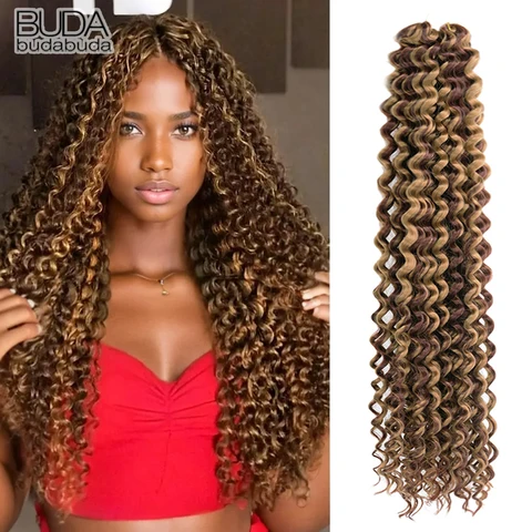 BUDABUDABUDA Синтетические волосы океанская волна 28 дюймов