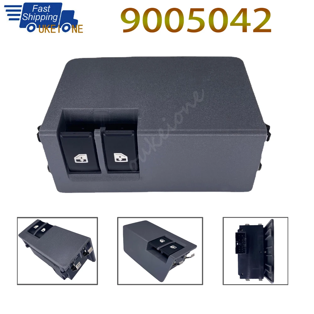 

11 Pins Electric Master Window Control Lifter Replacement Switch 2 Buttons for Chevrolet Sail 2010-2014 Car Accessories 9005042