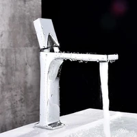 bathroom faucet black single handle hot cold switch water mixer taps wash basin bathroom deck mounted basin faucet