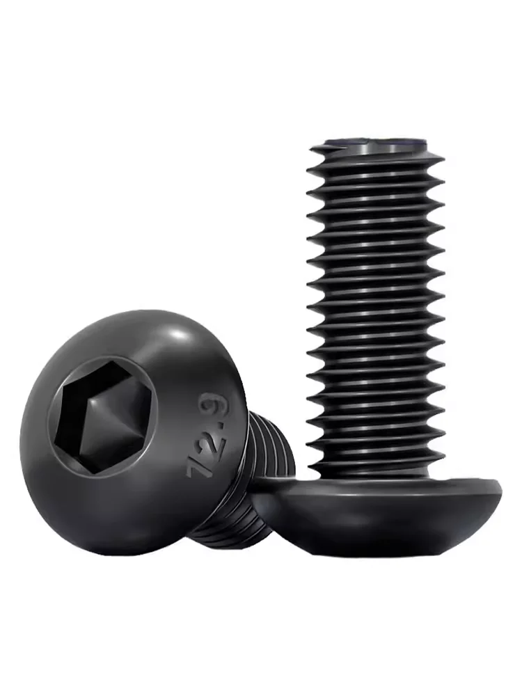 ISO7380 12 9 уровень черная Шестигранная головка винтовая шестигранные болты